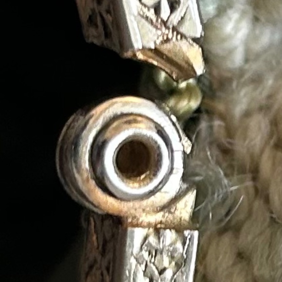 Vintage hand done Needlepoint Purse – Christine Custom Bags (Detroit, MI) Bunny - Picture 16 of 16